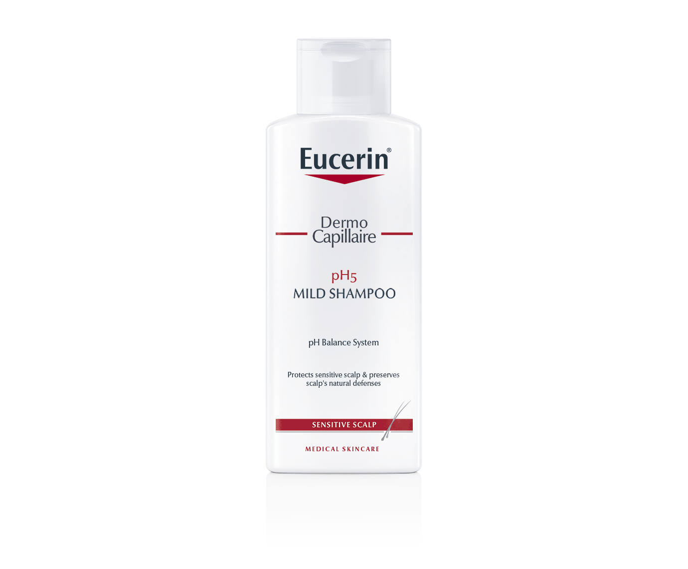 DermoCapillaire Calming Urea Shampoo Ι Dry, itchy scalp Eucerin
